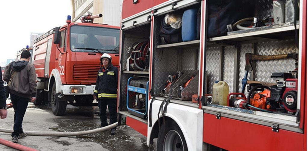 Пожар во Геријатрија во Ѓорче, загрозен животот на пациентите?
