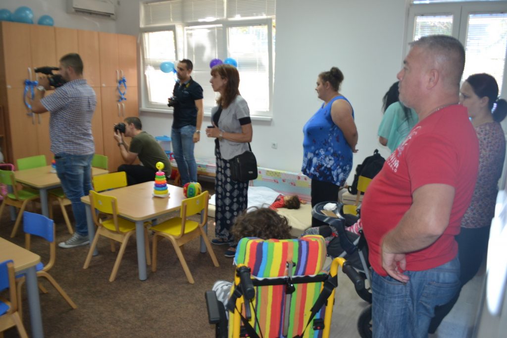 Отворен конечно центар за деца со попречености во Велес