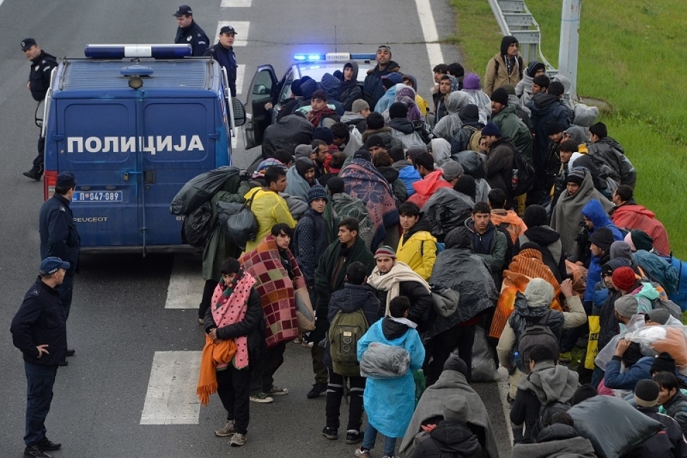46 мигранти фатени во Ивеко, возачот во бекство!