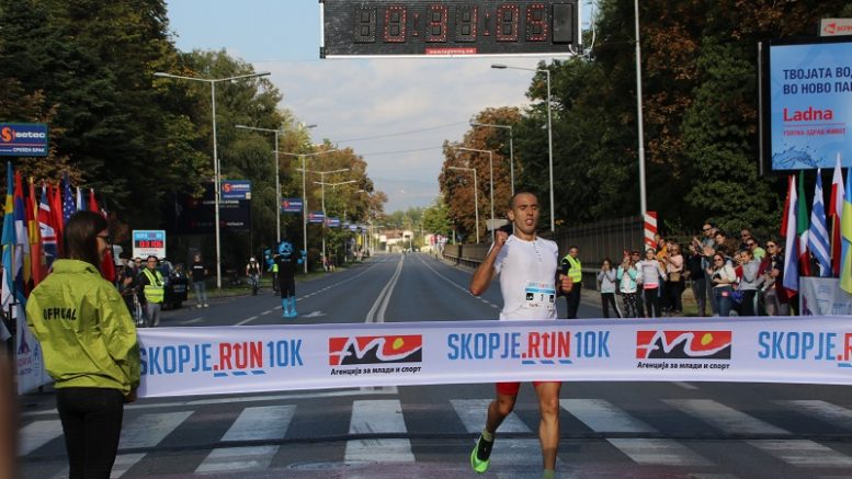 „Скопје Ран 10К“: Ивановски и Поп Арсова со нови државни рекорди во улични трки на 10 км.
