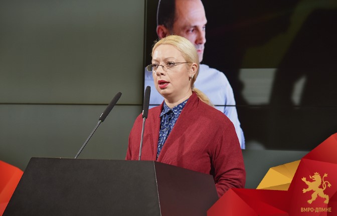 Андоновска: Министре Филипче, граѓаните ги гледаат сите овие сомнителни постапки, а сега и рекет во вашиот сектор