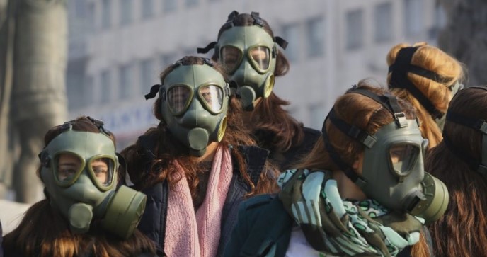 Струмичани се гушат во загадениот воздух, Заев заборави на своите сограѓани