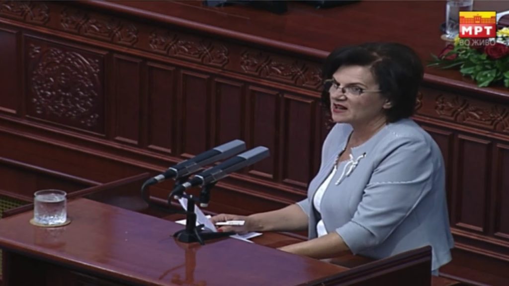 Пемова до СДСМ: Законите на ВМРО-ДПМНЕ секогаш биле за доброто на граѓаните, затоа сега и вие ги применувате