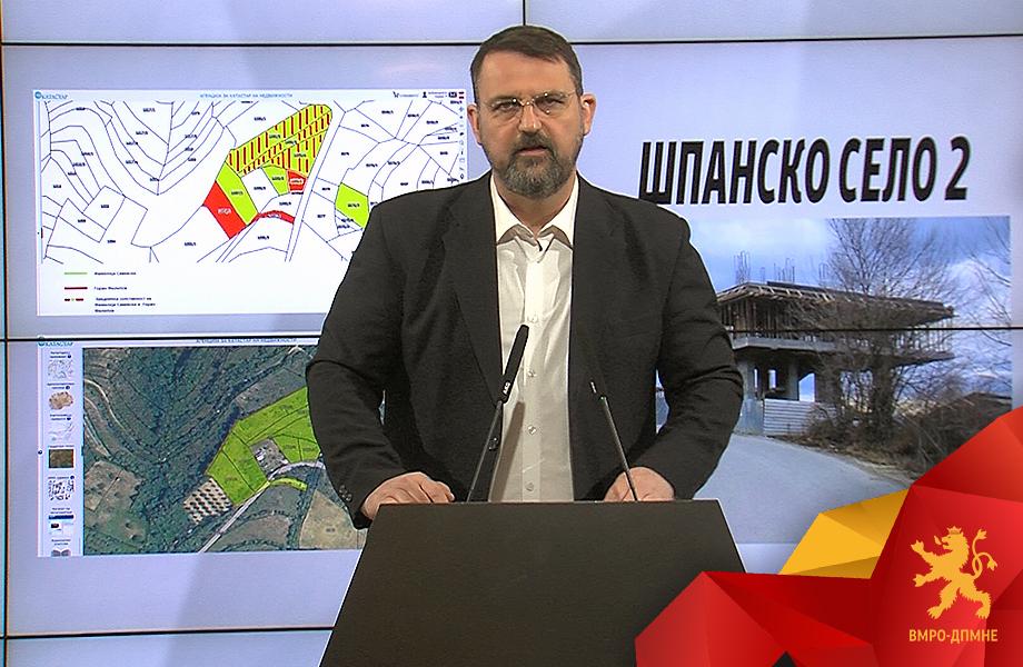 Стоилковски: Филипче и Хасани признаа, ДКСК веднаш да постапи за високиот корупциски скандал Шпанско село 2