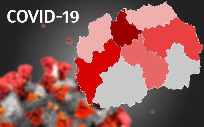 Четири општини во Македонија немаат ниту еден активен случај на Ковид-19