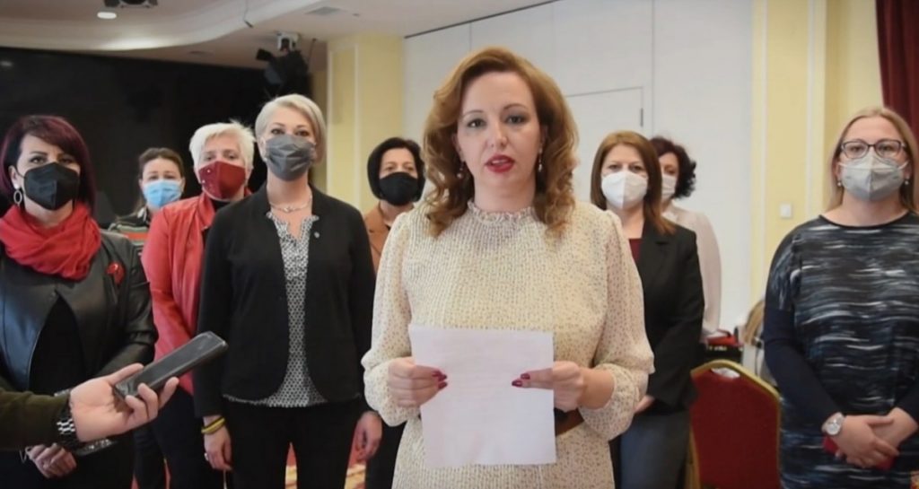 Унијата на жени на ВМРО-ДПМНЕ денес одржа крводарителска акција по повод Меѓународниот ден на жената