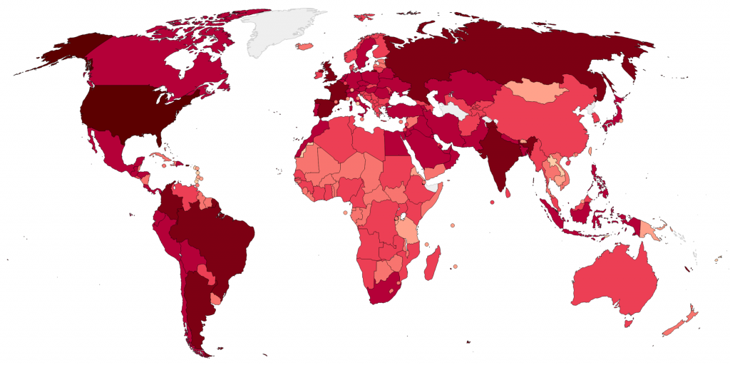 Бројот на смртни случаи од Ковид-19 во светот надмина бројка од 4 милиони