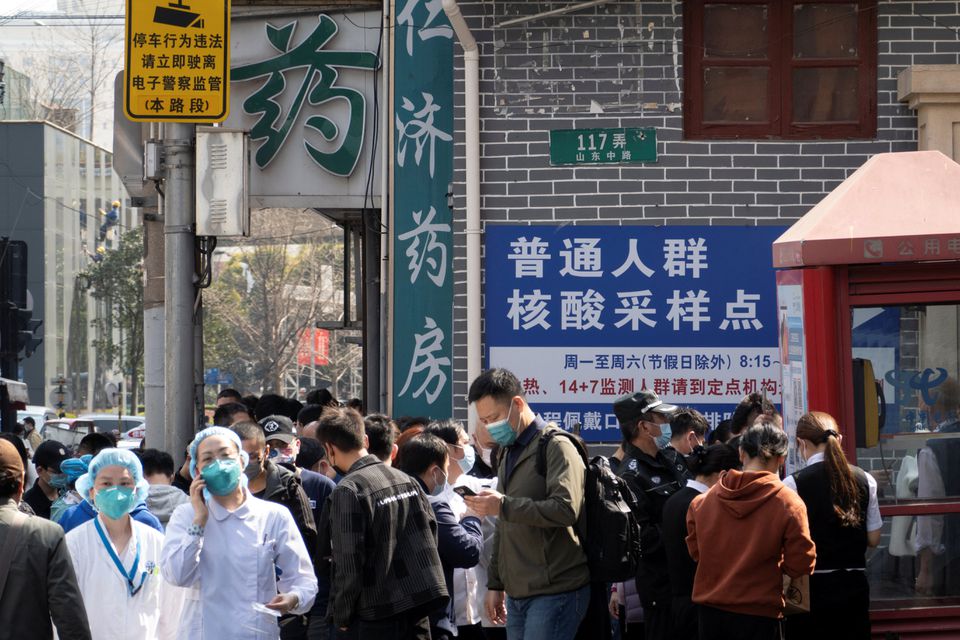 Рекорден број на заразени со Ковид-19 се регистрирани денеска во Шангај