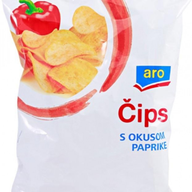 Серија на „Аро чипс“ со вкус на пиперка е повлечен поради зголемено количество на канцерогена супстанца