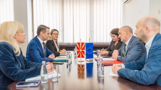 Средба Велковски – Гир: ЕУ останува силен поддржувач на државата во заложбите за намалување на невработеноста и унапредување на социјалната и детската заштита