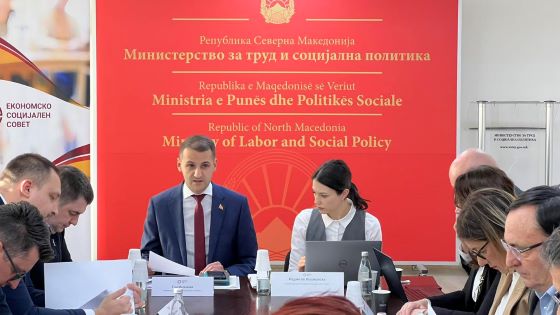 Министерот Ѓоко Велковски претседаваше со првата седница на ЕСС